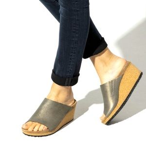 BIRKENSTOCK PAPILLIO Namica! Suede upper & insole! Sz 38! Excellent condition!